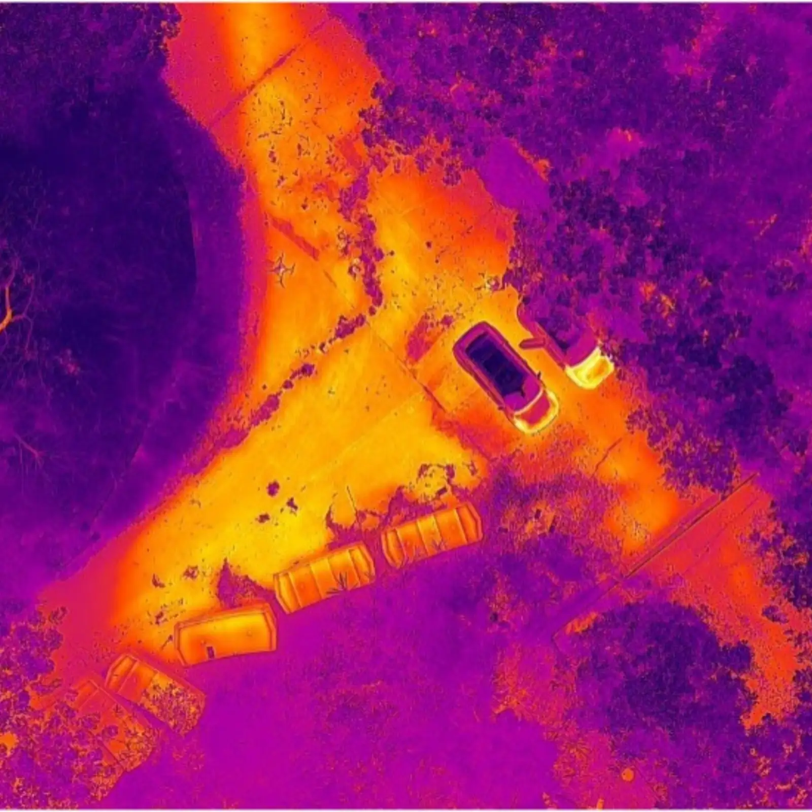 Thermal terrain imaging